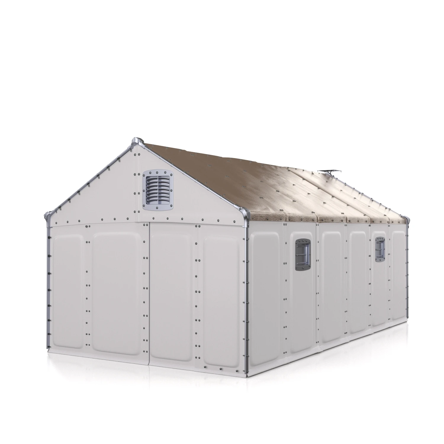 IKEA Better Shelter Temporary Portable Refugee Tent 3D Model_05